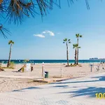 En Urbanizacion Con Piscina Y Jardin En 5 Minutos De La Playa דירה *